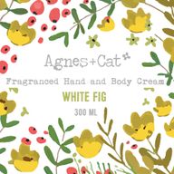 Agnes + Cat Крем для Рук та Тіла 300 мл - Білий Інжир