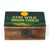 Середня Емальована Скринька - Stay Wild Moon Child