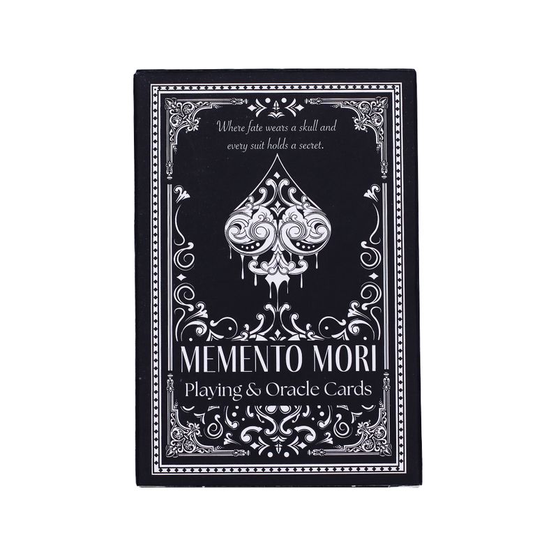 Готичні Гральни Карти та Оракул - Memento Mori