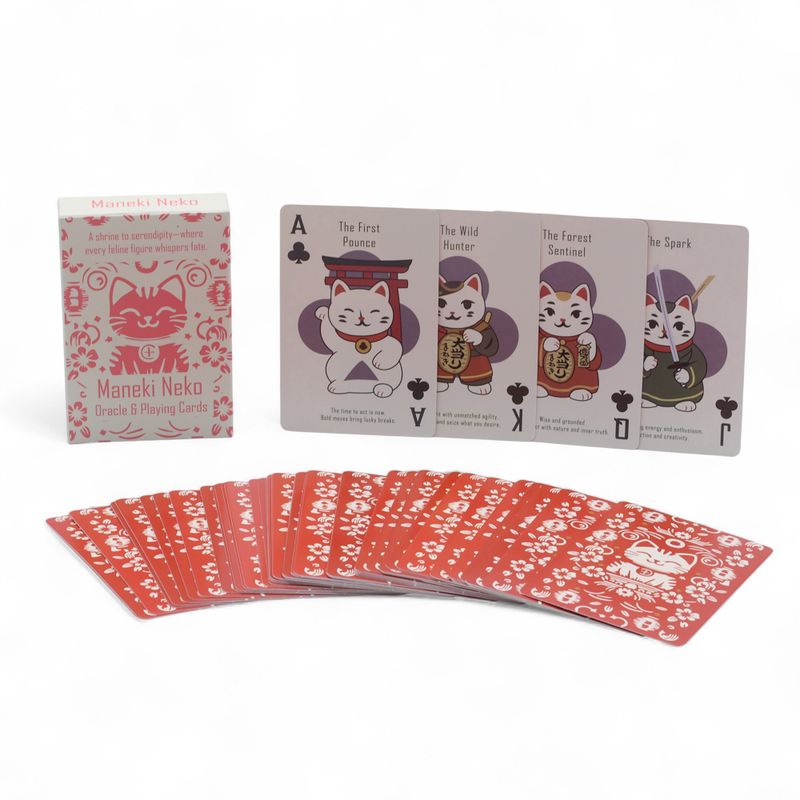 Гральни Карти та Оракул "Maneki Neko"