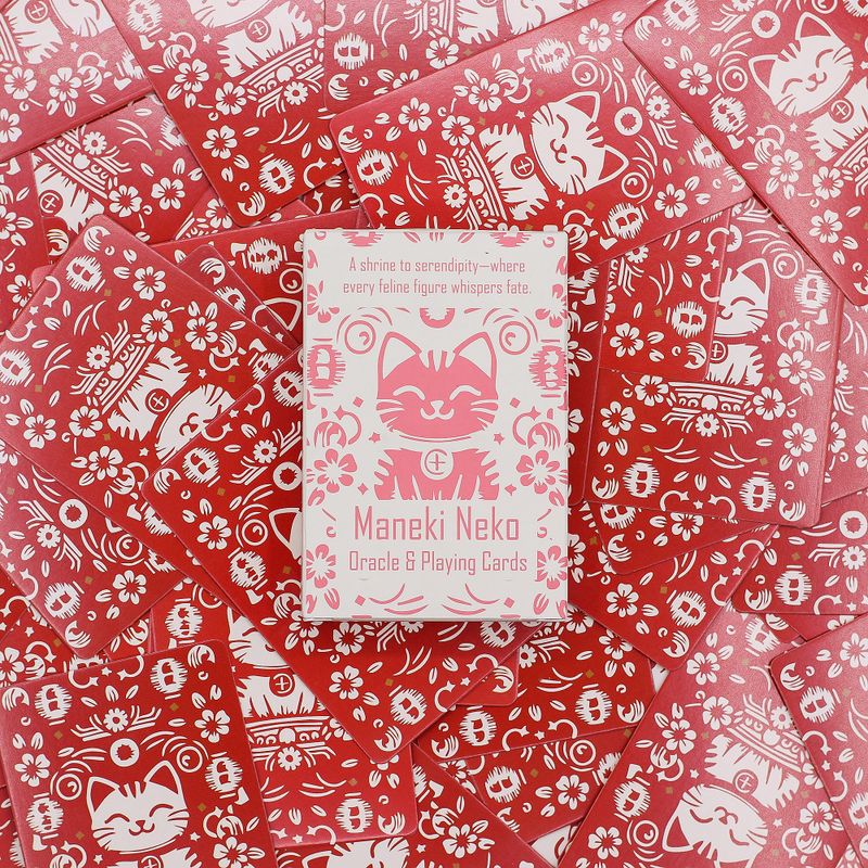 Гральни Карти та Оракул "Maneki Neko"