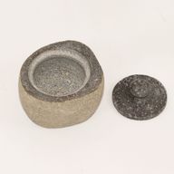 Заземлююча Чаша з Річкового Каменю - Мала (прибл. 9x7 см)