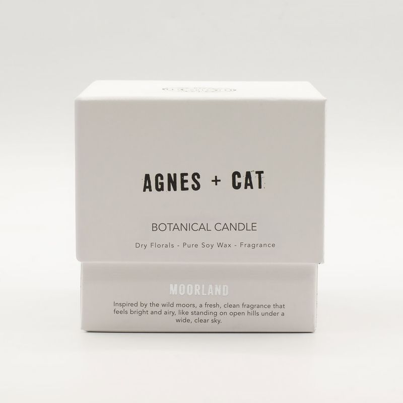 Agnes + Cat Ботанічна Свічка з Соєвого Воску - Верещатник