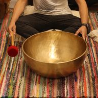 Велика Співаюча Чаша для Стояння без Декору - 50×20 см - 10,7 кг