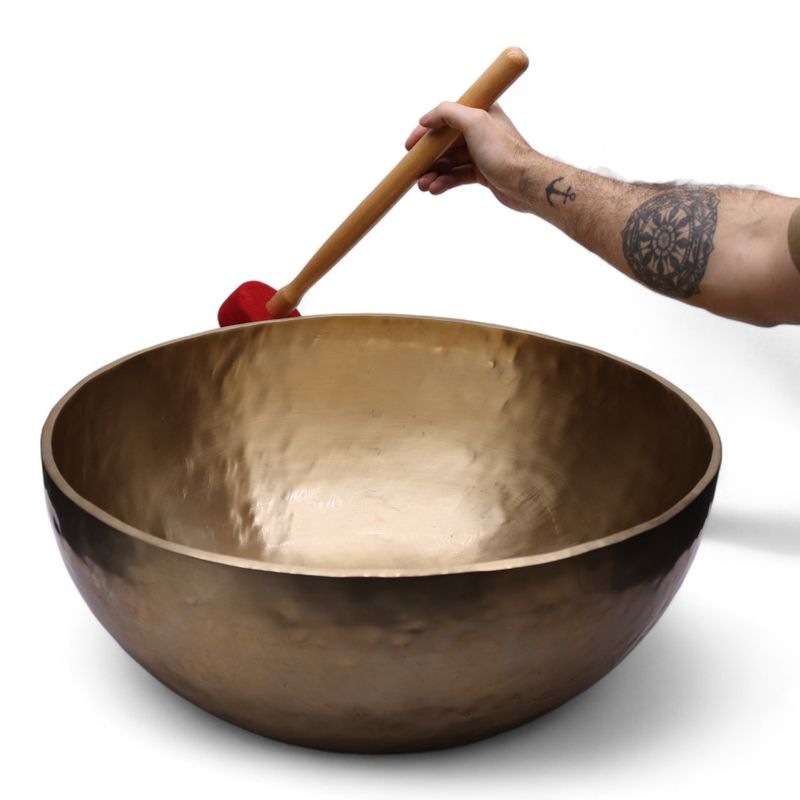 Велика Співаюча Чаша для Стояння без Декору - 50×20 см - 10,7 кг