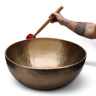 Велика Співаюча Чаша для Стояння без Декору - 50×20 см - 10,7 кг
