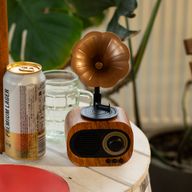 Ретро Міні-колонка "Грамофон" - Bluetooth та FM-радіо