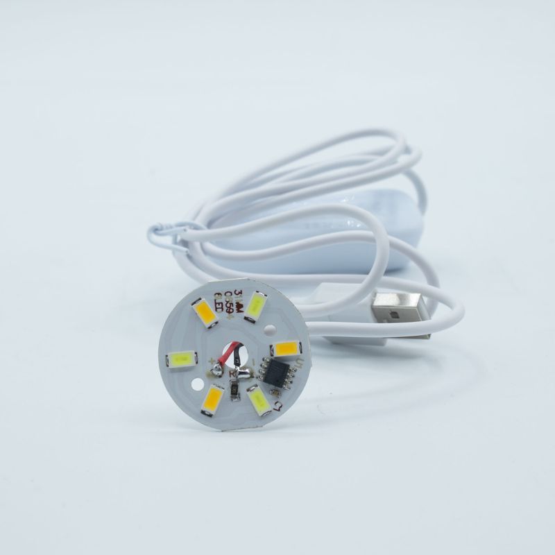 LED Лампа USB - Холодне / Тепле / Денне Світло