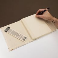 Великий Блокнот із Паперу Локта з Закладкою (45 аркушів) 21x15 см - Мікс Квітів