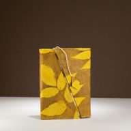 Середній Блокнот із Паперу Локта (45 аркушів) 15x12 см - Гірчичний