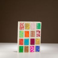 Середній Блокнот із Паперу Локта (45 аркушів) 15×12 см - Білий, Міні-плитка
