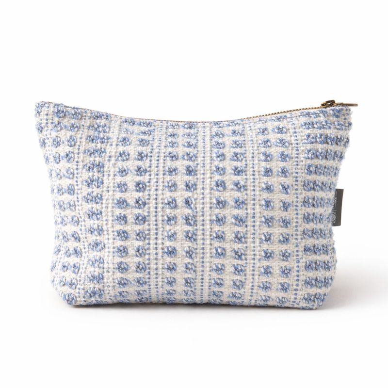 Nomad Sari Індійська Жакардова Косметичка - Індиго Ехо