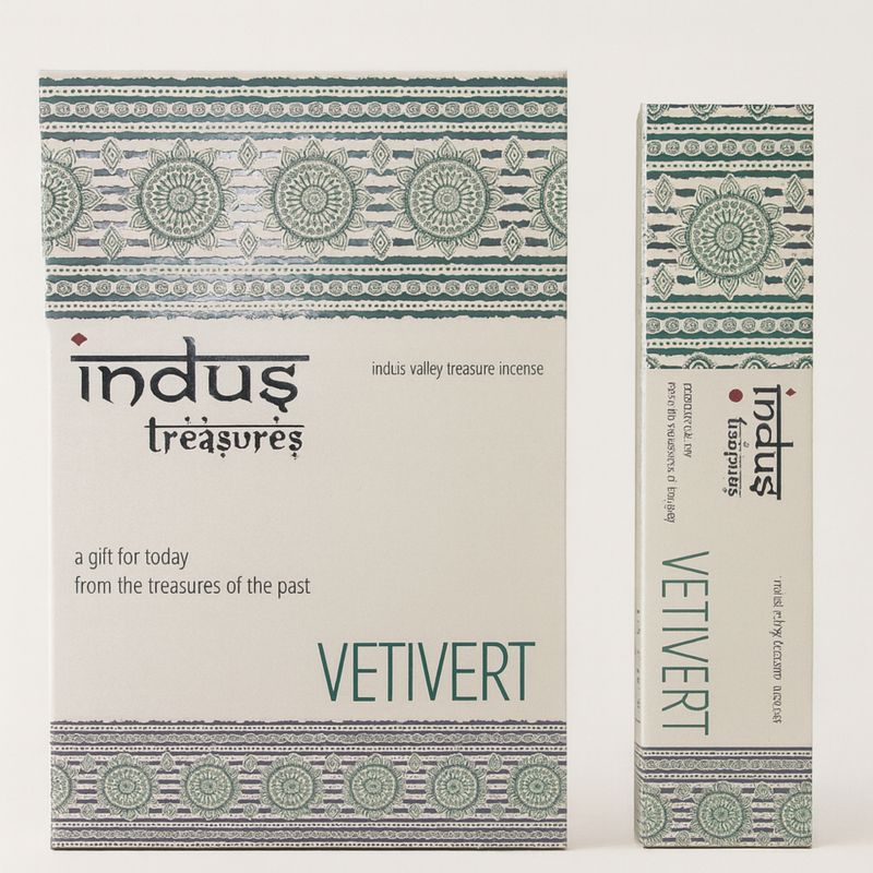 Indus Treasures Ароматичні Палички 15 г - Ветивер