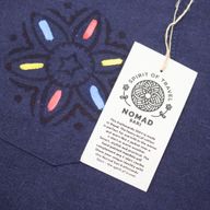 Nomad Sari Сорочка "Катманду" M - Індиго