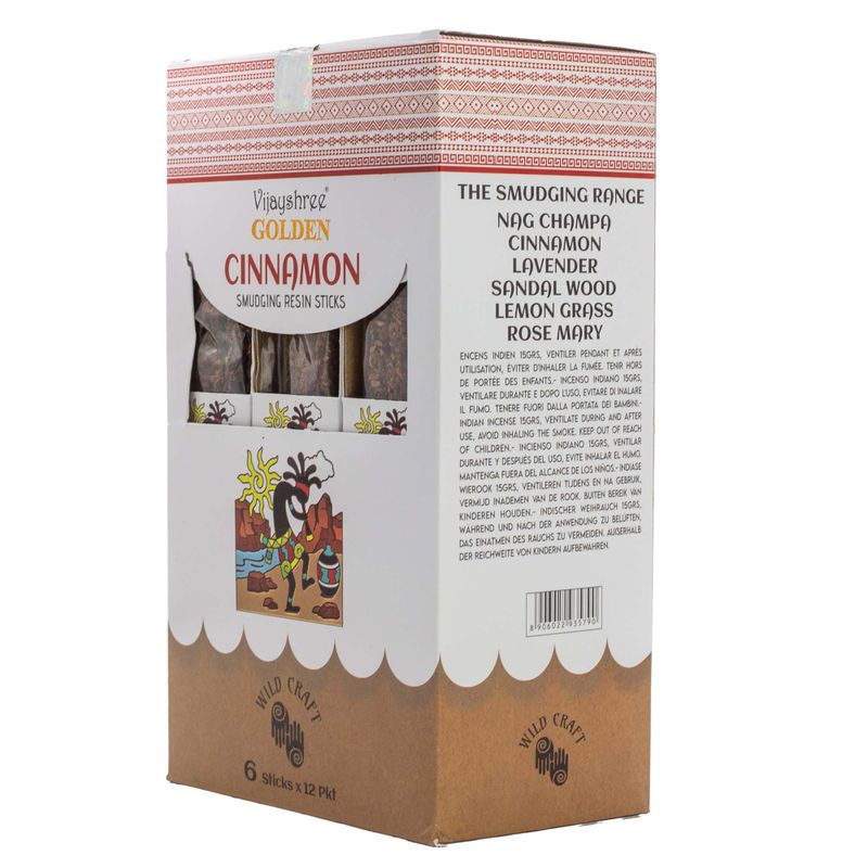 Golden - Смоляні Палички для Обкурювання 30 г - Кориця