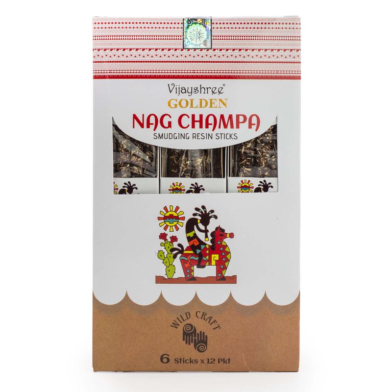 Golden - Смоляні Палички для Обкурювання 30 г - Nag Champa
