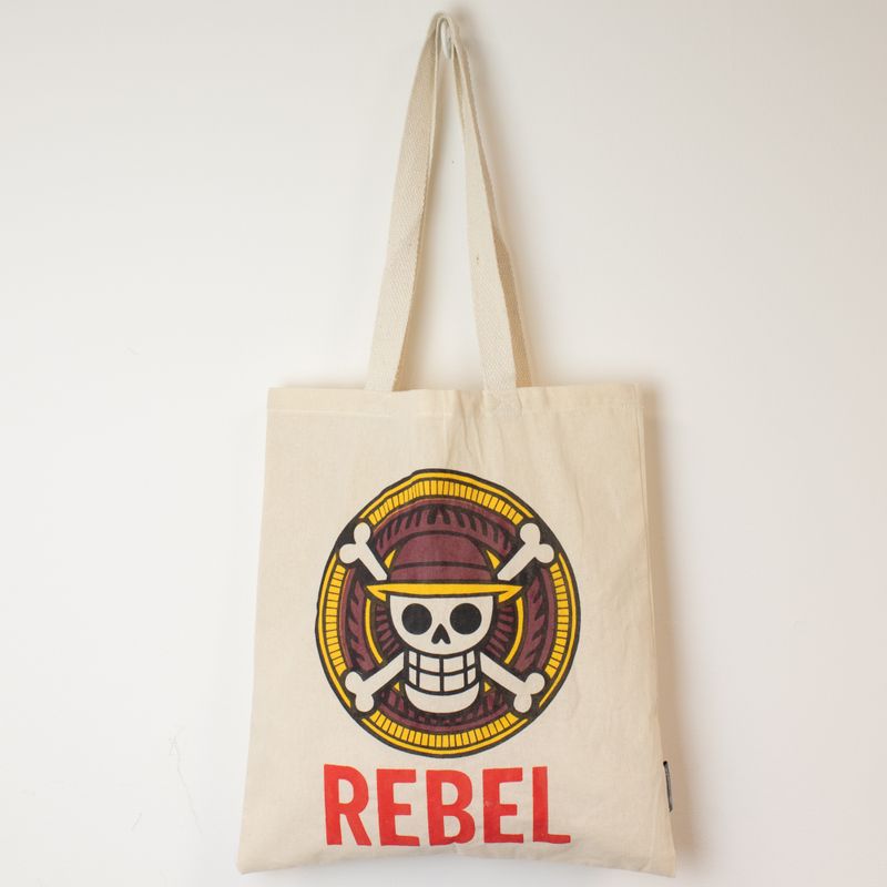 Культова Базова Сумка-тоут Натурального Кольору (40x36 см), 4 oz - REBEL