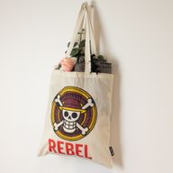 Культова Базова Сумка-тоут Натурального Кольору (40x36 см), 4 oz - REBEL