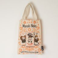Культова Подарункова Сумка Міні-тоут (24x18 см), 4 oz - Манекі Неко (4 дизайни)