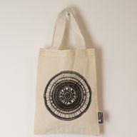 Культова Подарункова Сумка Міні-тоут (25x18 см), 4 oz - Урбаністична Мандала (4 дизайни)