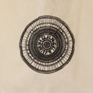 Культова Подарункова Сумка Міні-тоут (25x18 см), 4 oz - Урбаністична Мандала (4 дизайни)