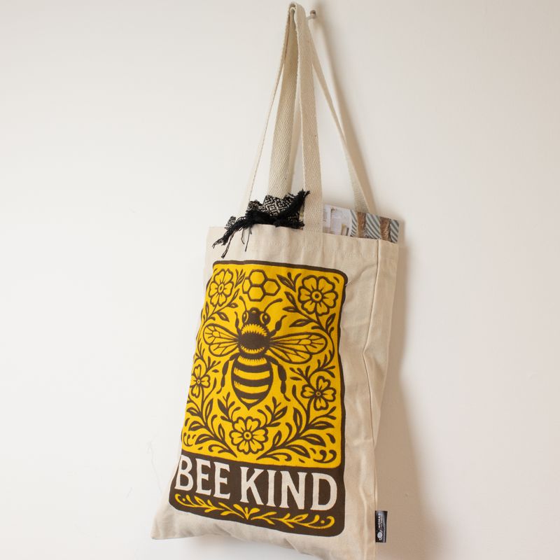 Культова Сумка-тоут Натурального Кольору (41х31 см), 10 oz - Bee Kind