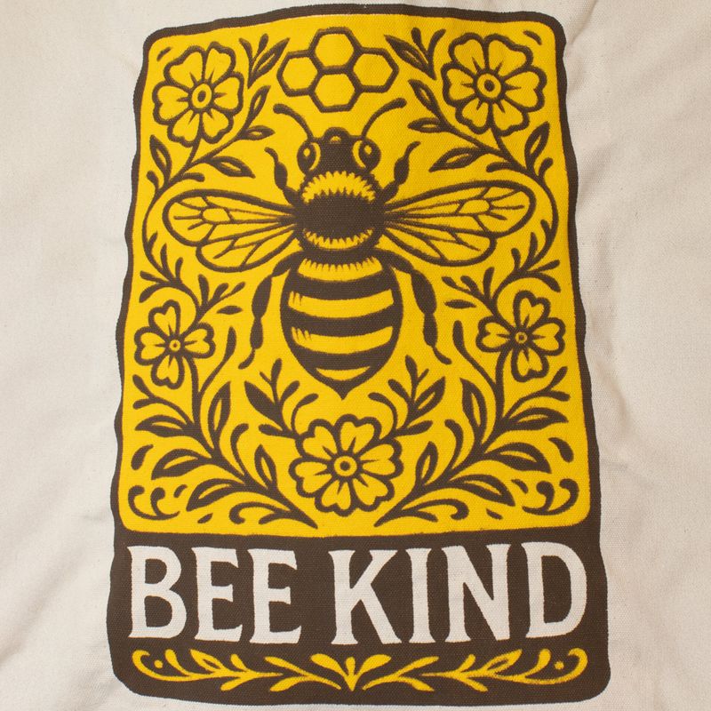 Культова Сумка-тоут Натурального Кольору (41х31 см), 10 oz - Bee Kind