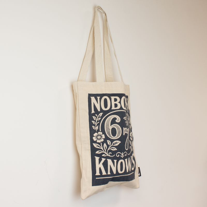 Культова Сумка-тоут Натурального Кольору (41х31 см), 10 oz - Nobody Knows 67