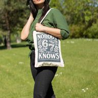 Культова Сумка-тоут Натурального Кольору (41х31 см), 10 oz - Nobody Knows 67