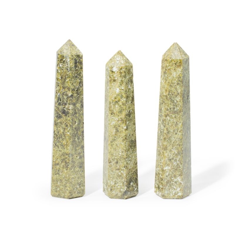 Шестигранний Обеліск (прибл. 11 см) - Епідот