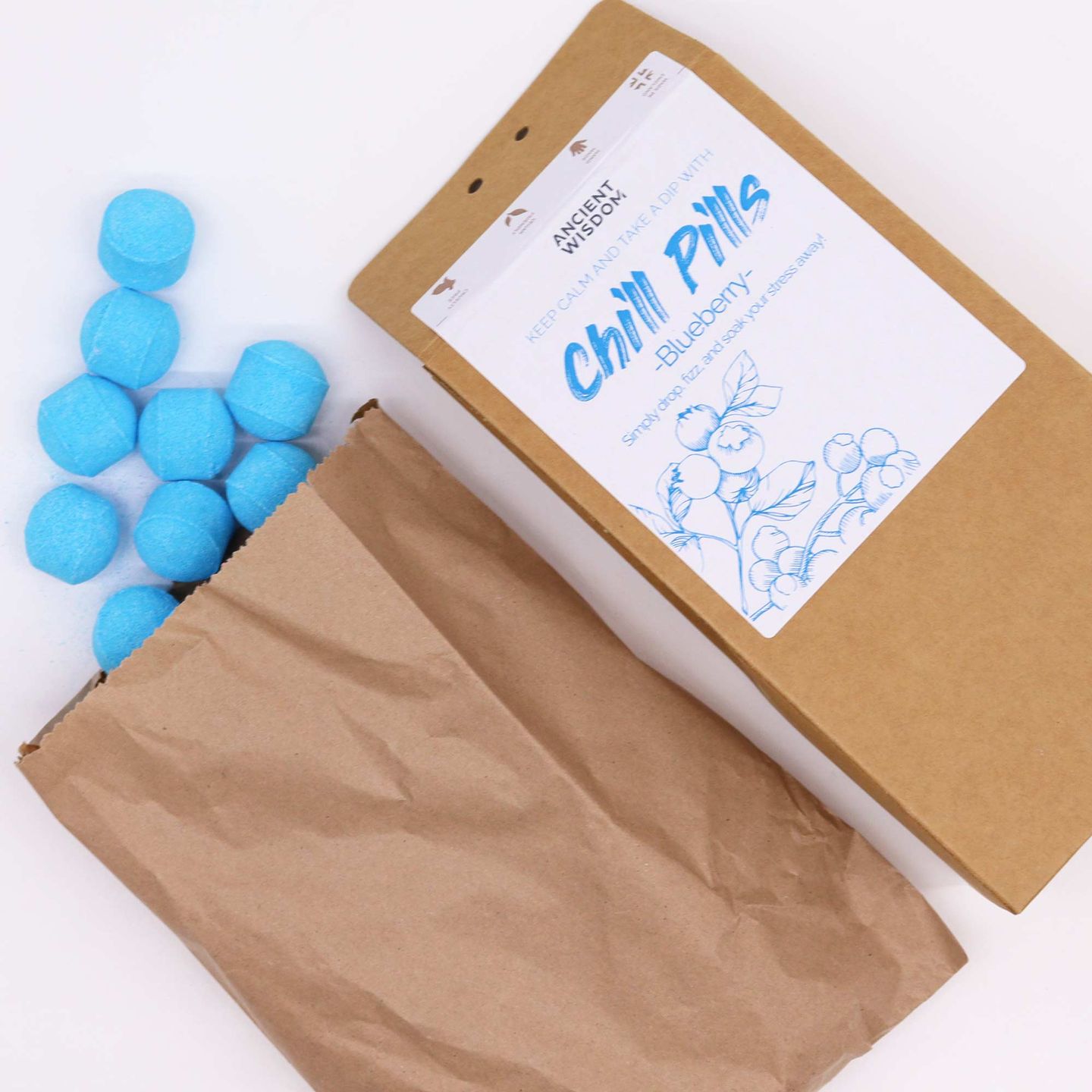 Подарункові пакунки Chill Pills 350 г - міні-бомбочки для ванн