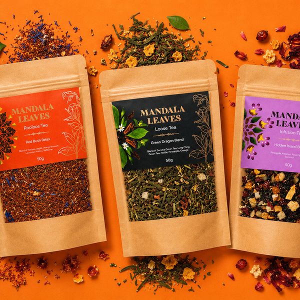 Mandala Leaves - крафтові чайні бленди 50 г