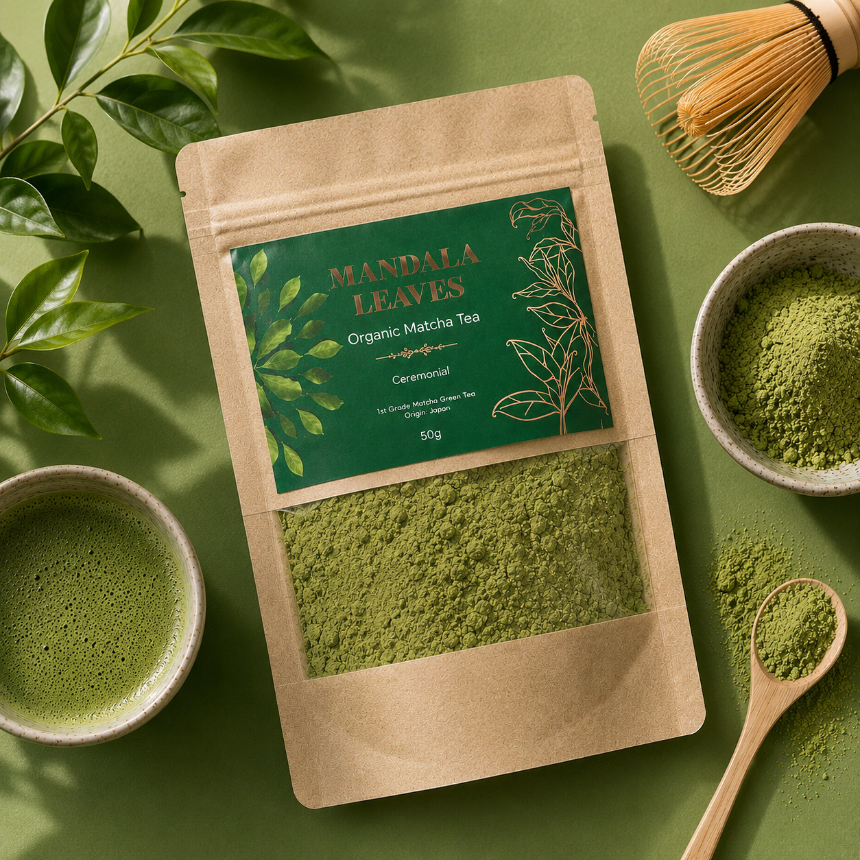 Mandala Leaves - крафтові чайні бленди 50 г
