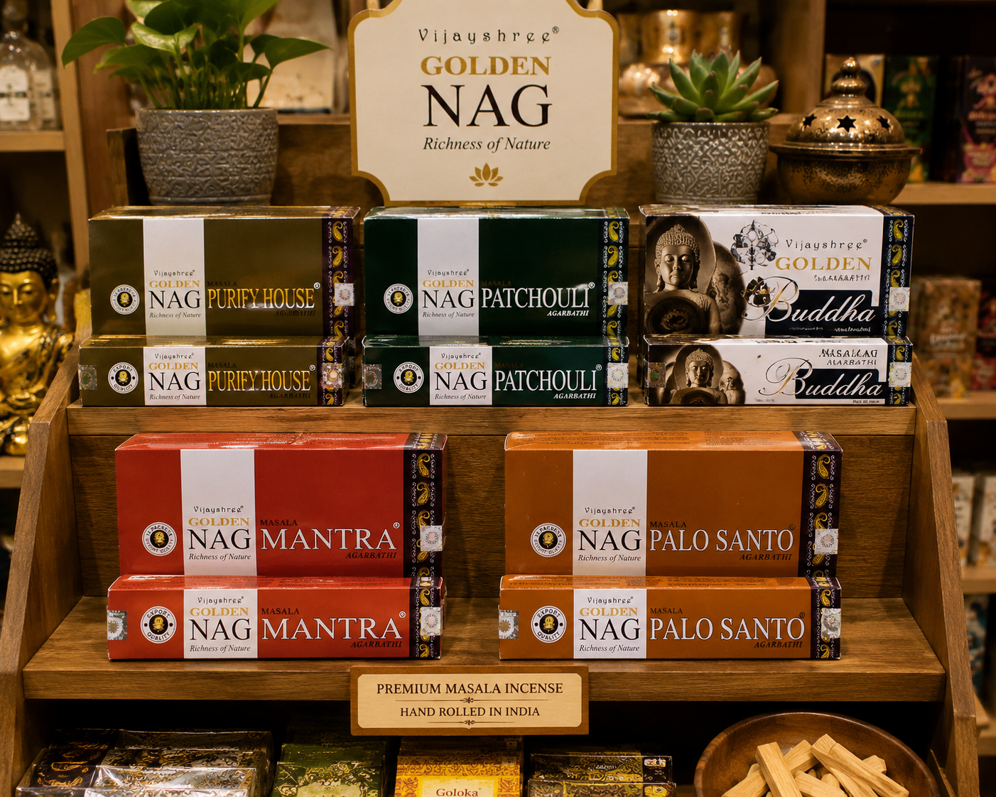 Ароматичні палички Golden Nag