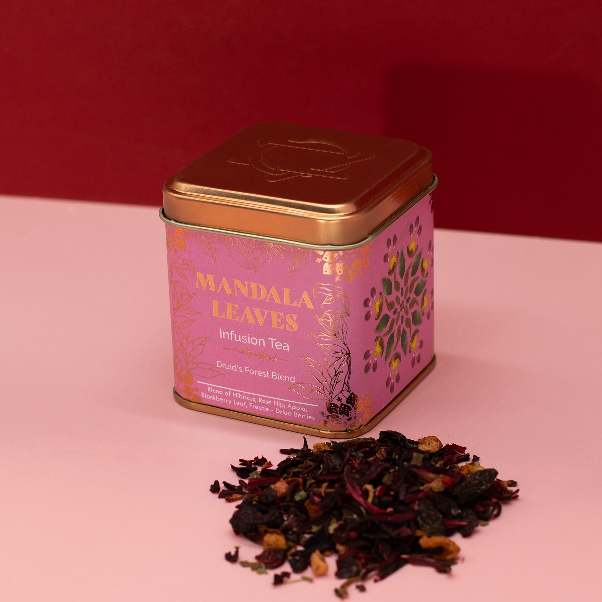 Mandala Leaves - крафтовий чай у жерстяних банках 50 г
