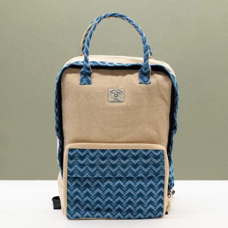 Large Kathmandu Rucksack - Dhaka Design (39x28x13cm)
