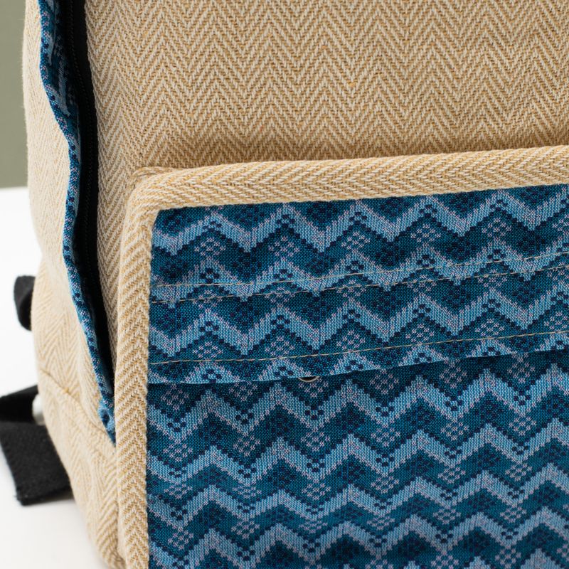 Large Kathmandu Rucksack - Dhaka Design (39x28x13cm)