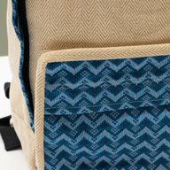 Large Kathmandu Rucksack - Dhaka Design (39x28x13cm)