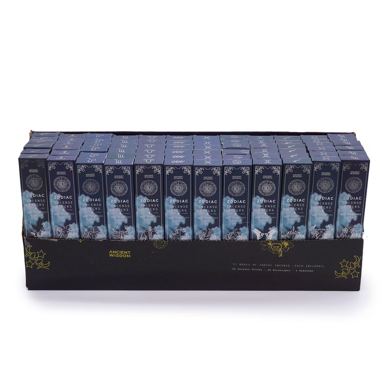Стартовий набір пахощів Zodiac Crystal Scents Incense