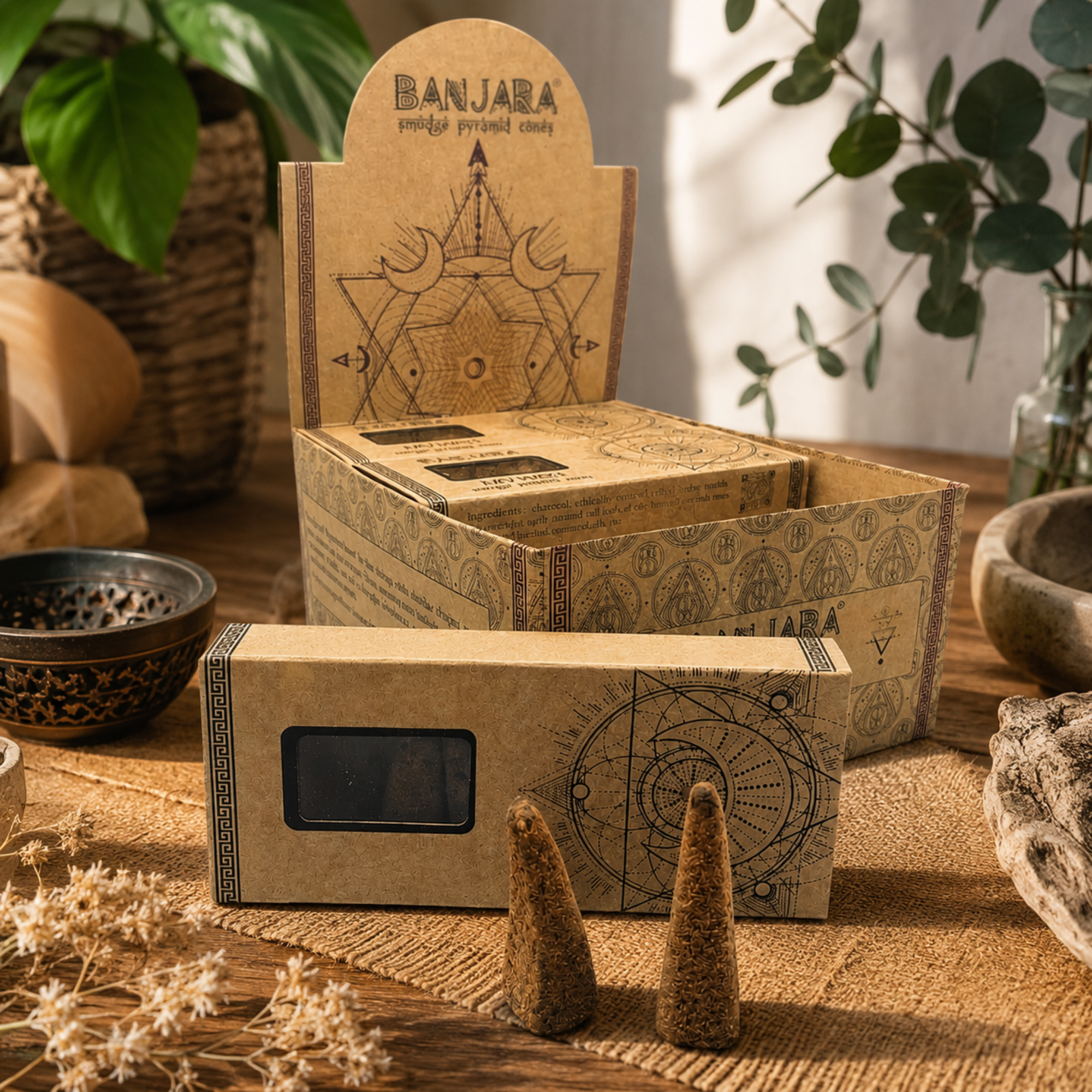 Banjara - пірамідки для окурювання