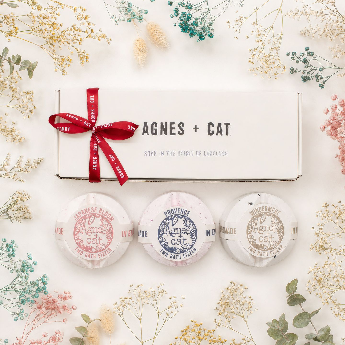 Agnes + Cat - подарункові набори шипучих засобів для ванни