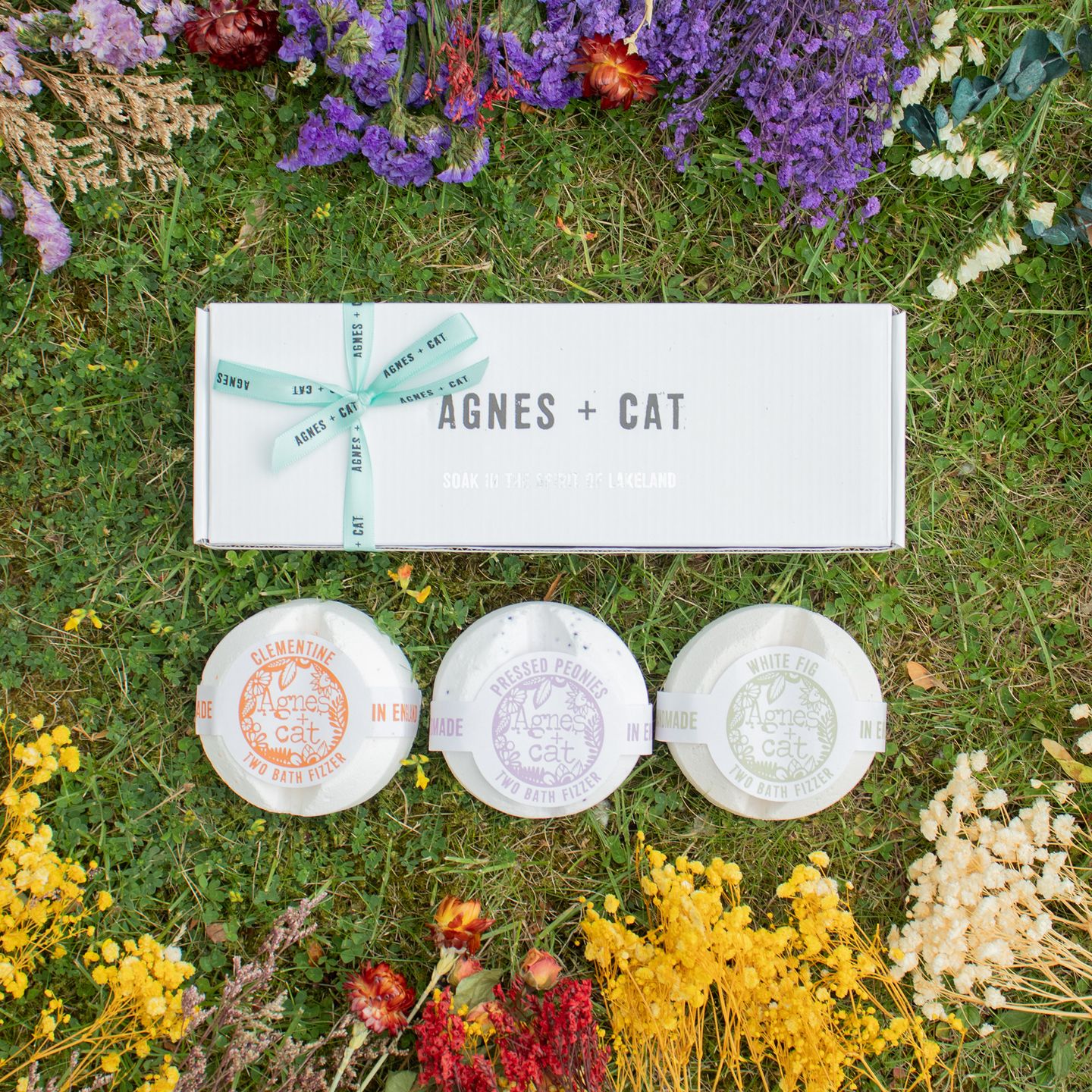 Agnes + Cat - подарункові набори шипучих засобів для ванни