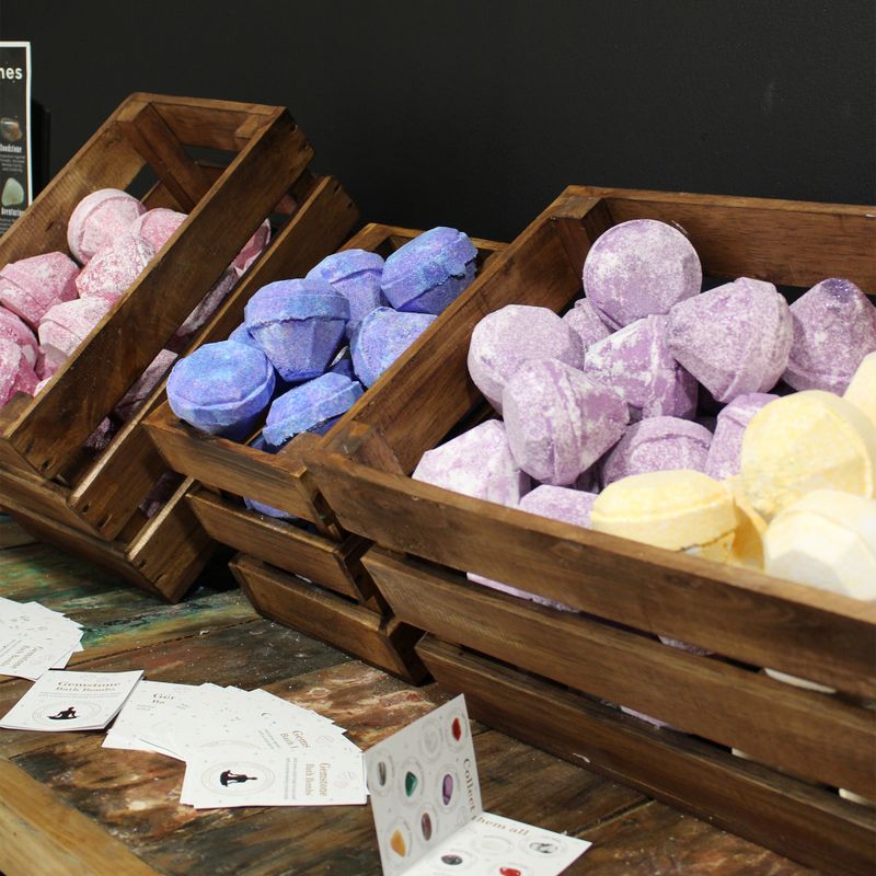 Gemstone Bath Bombs Стартовий набір - Коричневі коробки