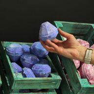Коштовні бомбочки для ванни - Стартовий набір - зелені коробки