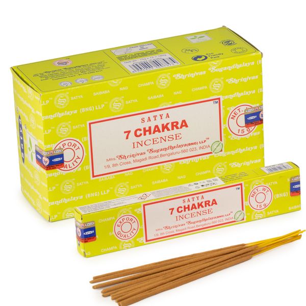 Satya Ароматичні Палички 15 г - 7 Чакр