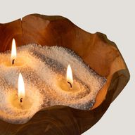 Ароматизована свічка піщано-білий - Starlight Elixir - 300 г