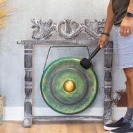 Середній гонг на підставці - 50 см - Greenwash