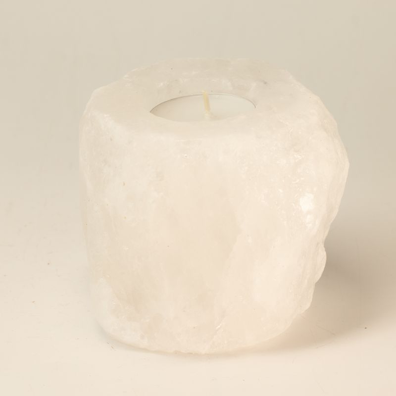 Свічник із солі Гімалайської Crystal Rock 600–800 г
