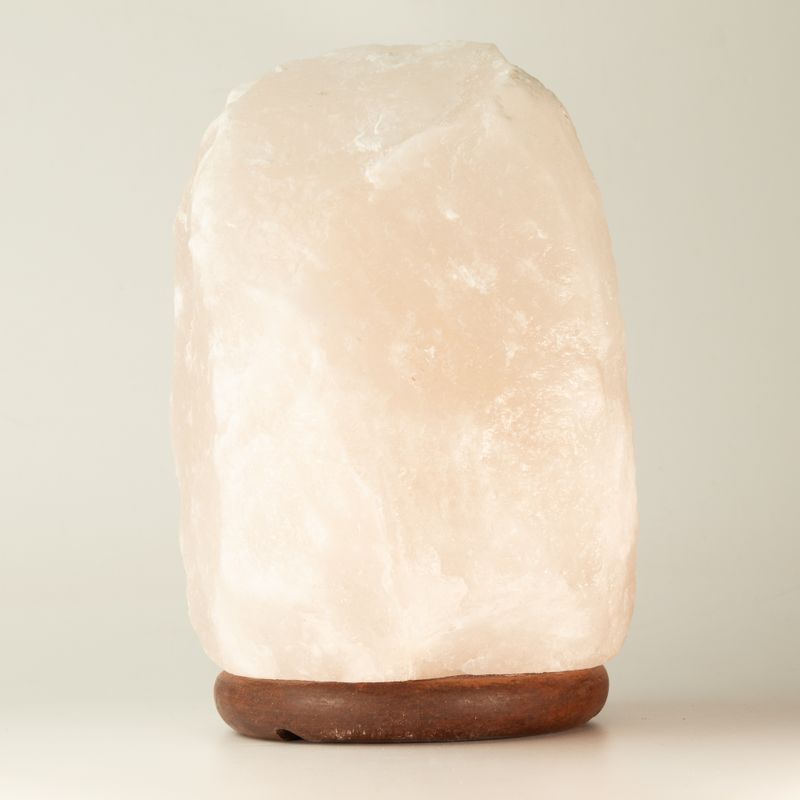 Crystal Rock сольова лампа з гімалайської солі - та база приблизно 8–10 кг