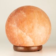 Salt Lamp Ball – Large Wooden Base 3–4 kg